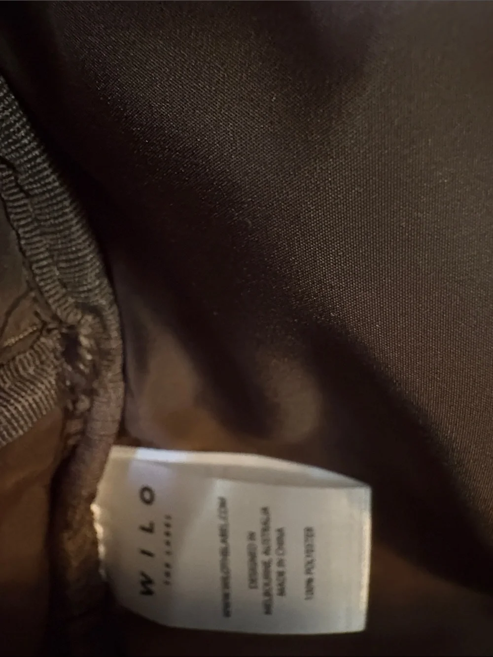 Wilo The Label Sherpa Backpack in Espresso New with Tags